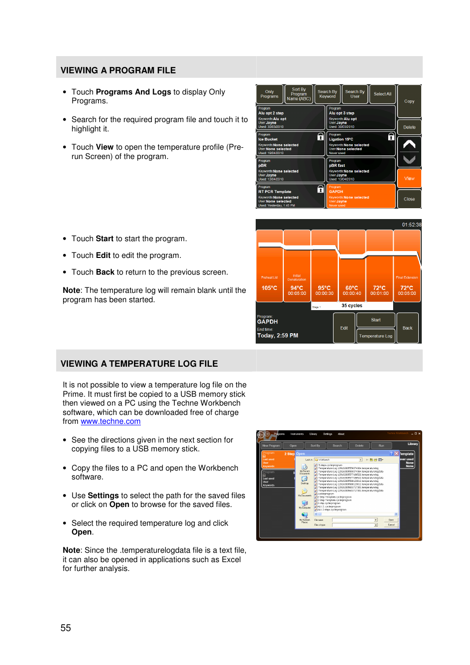 Techne PrimeG User Manual | Page 56 / 67