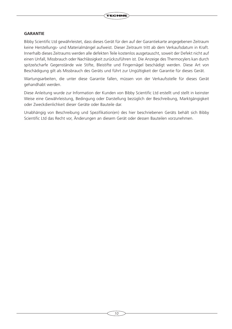 Techne TC-3000G User Manual | Page 12 / 56