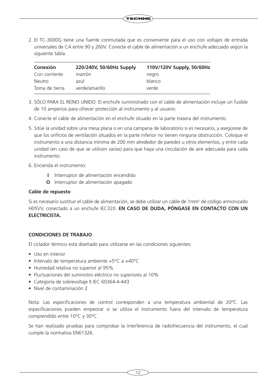Techne TC-3000G User Manual | Page 14 / 56