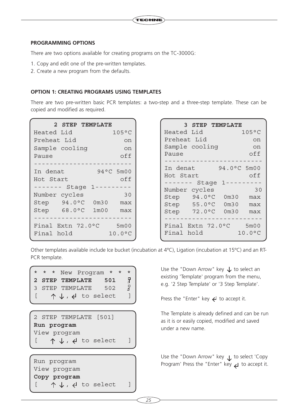 Techne TC-3000G User Manual | Page 27 / 56