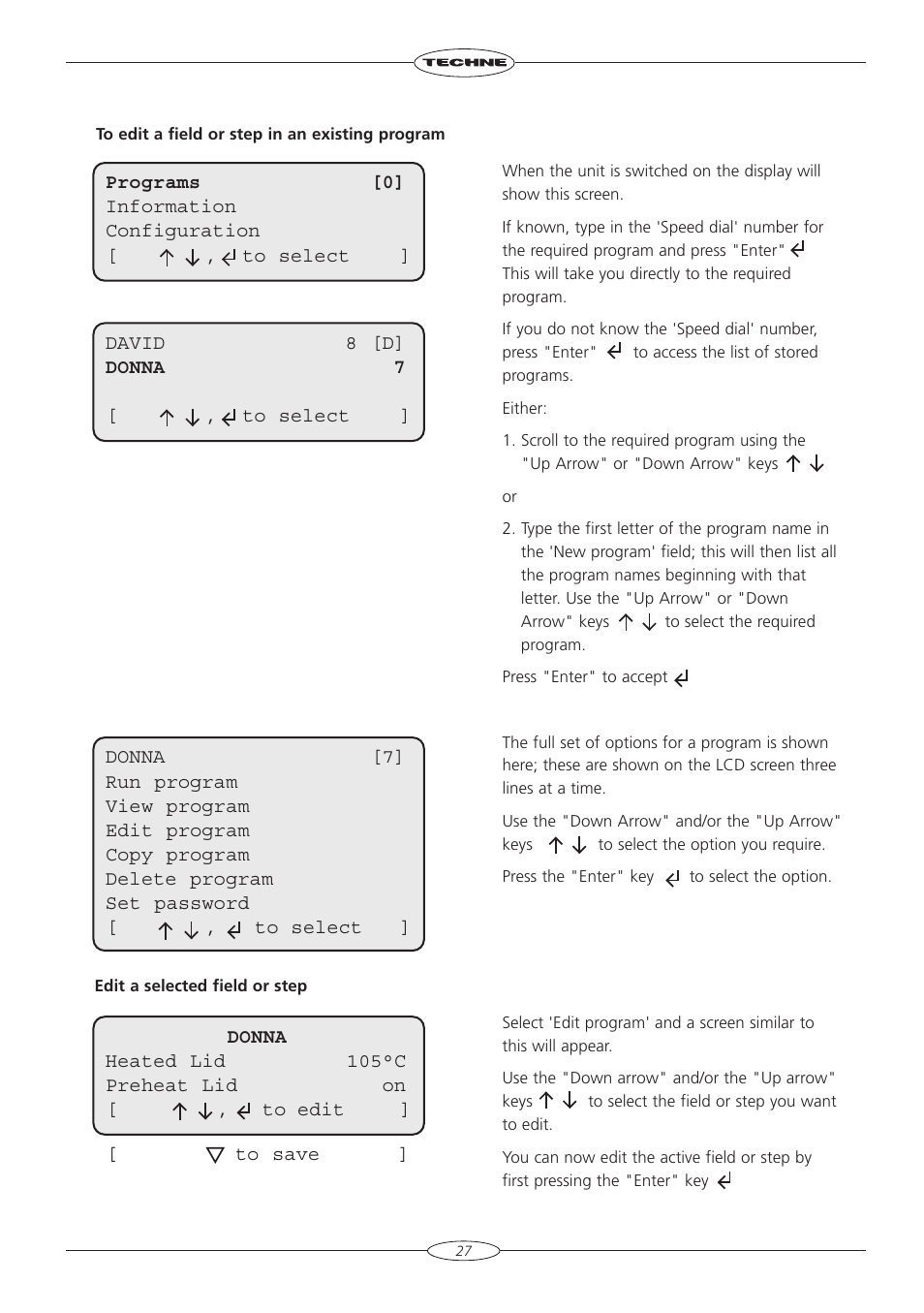 Techne TC-3000G User Manual | Page 29 / 56