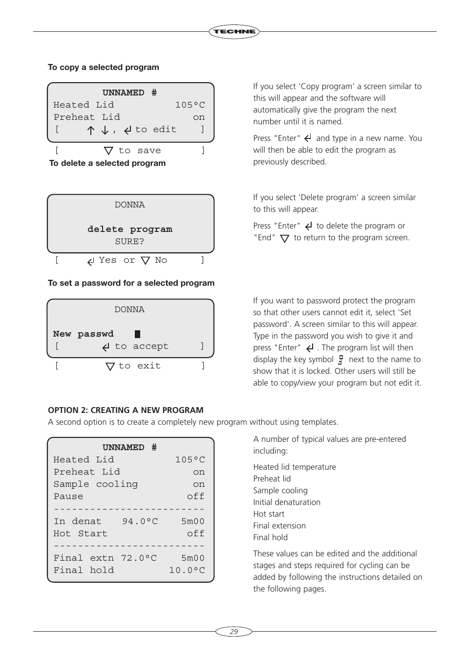 Techne TC-3000G User Manual | Page 31 / 56
