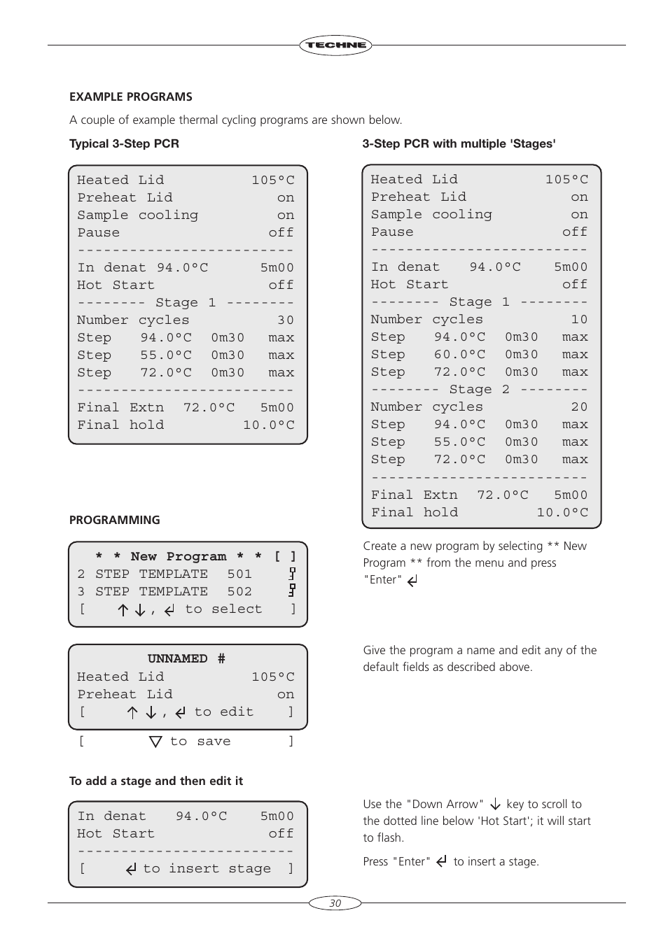 Techne TC-3000G User Manual | Page 32 / 56