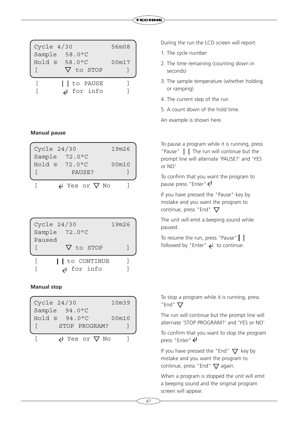 Techne TC-3000G User Manual | Page 43 / 56