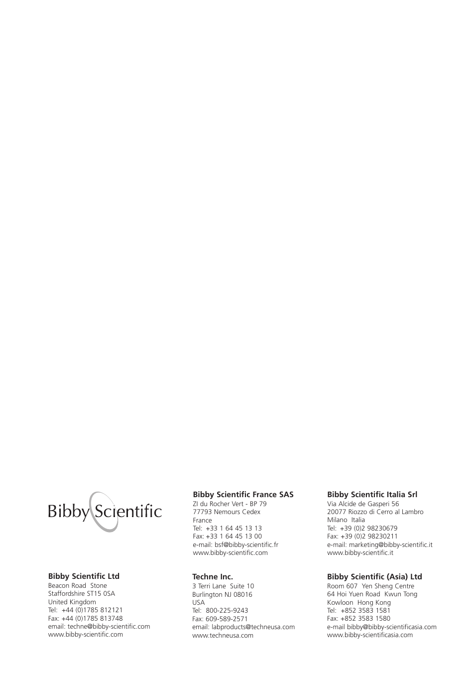 Techne TC-3000G User Manual | Page 56 / 56