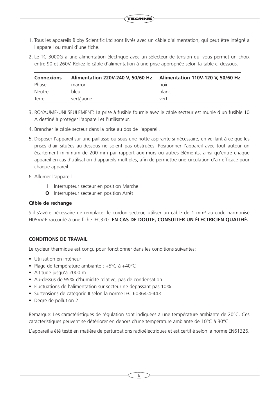 Techne TC-3000G User Manual | Page 8 / 56
