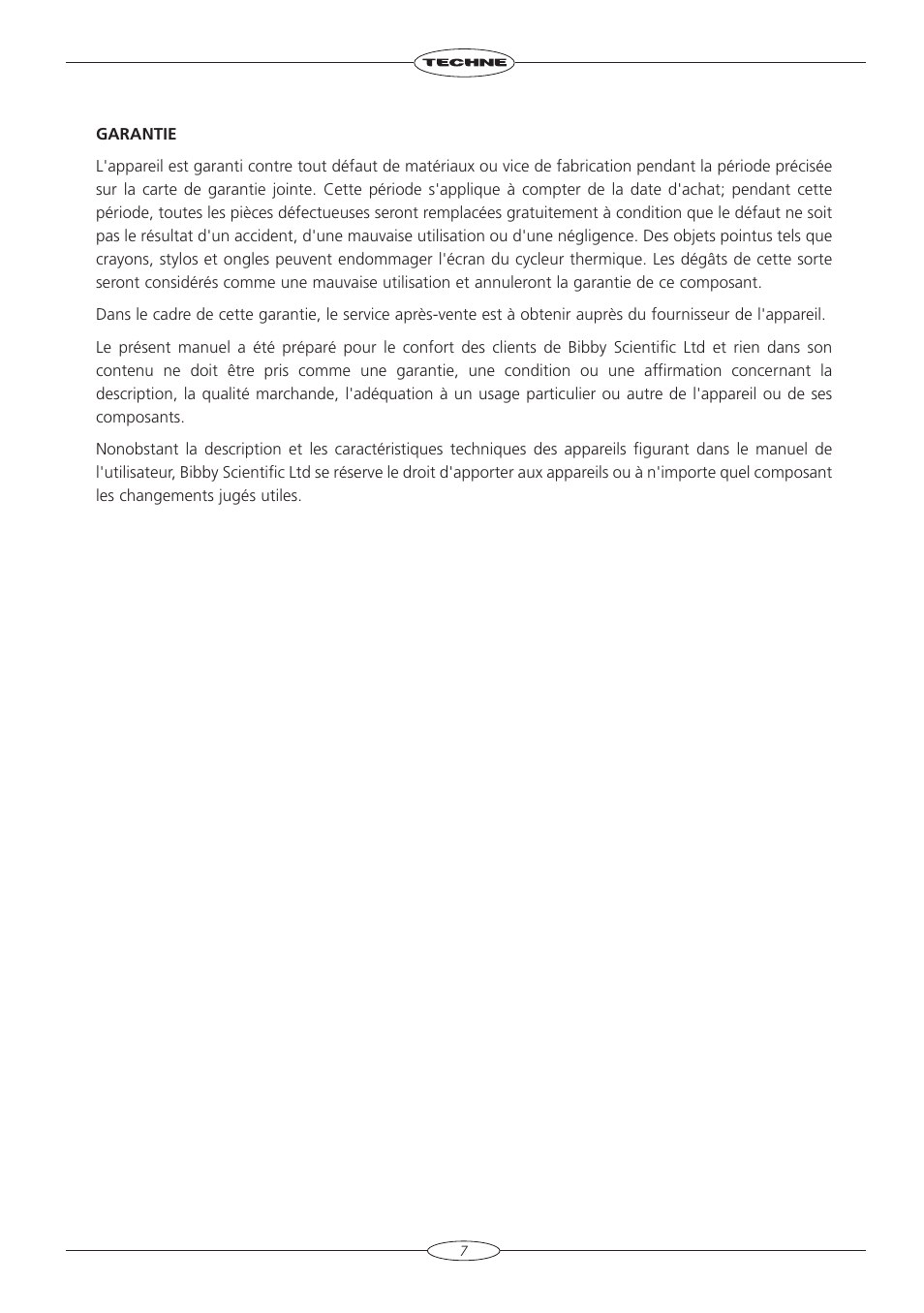 Techne TC-3000G User Manual | Page 9 / 56