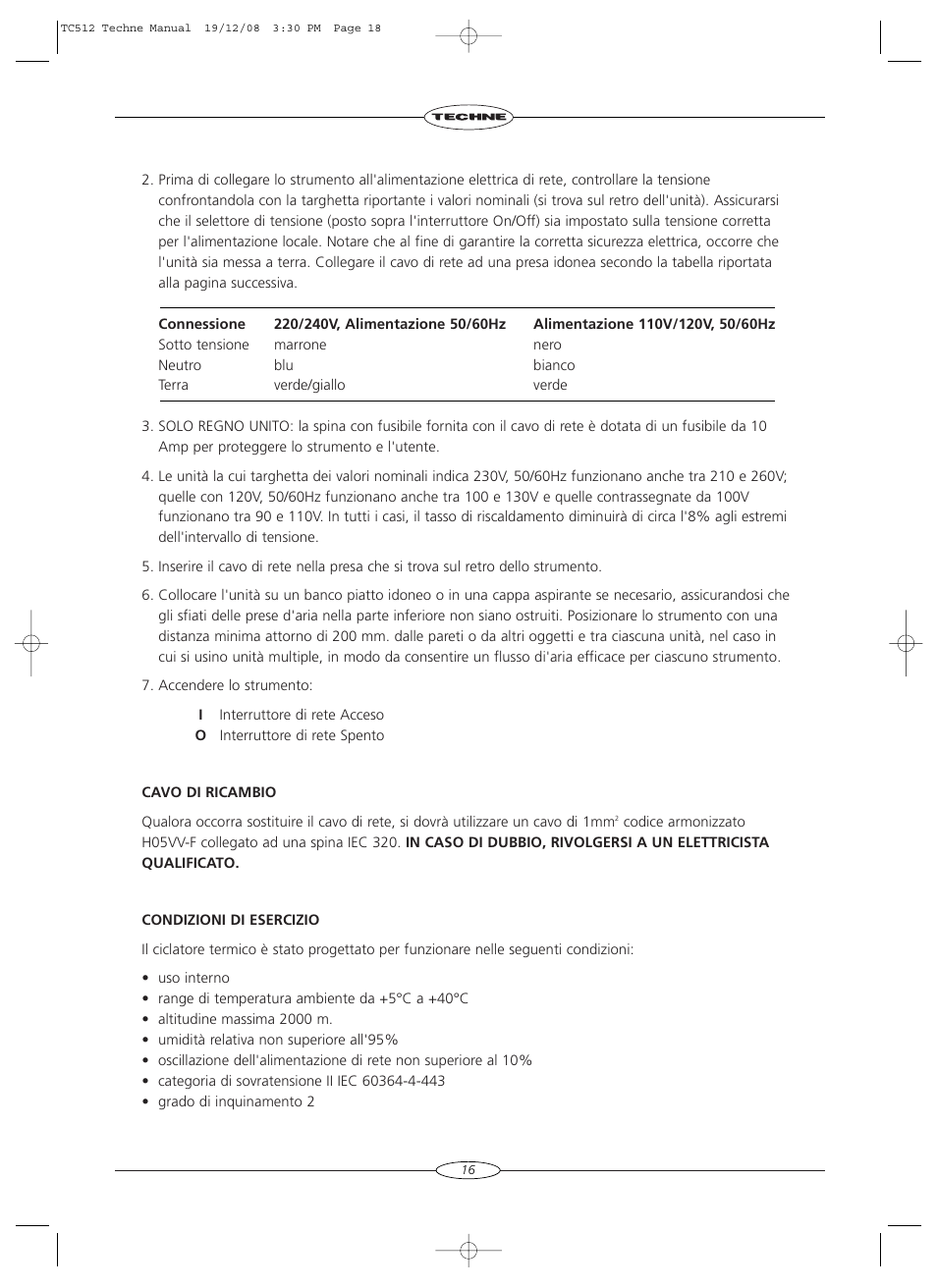 Techne TC-512 User Manual | Page 18 / 56