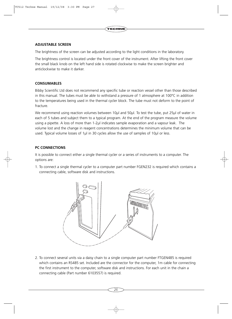Techne TC-512 User Manual | Page 27 / 56