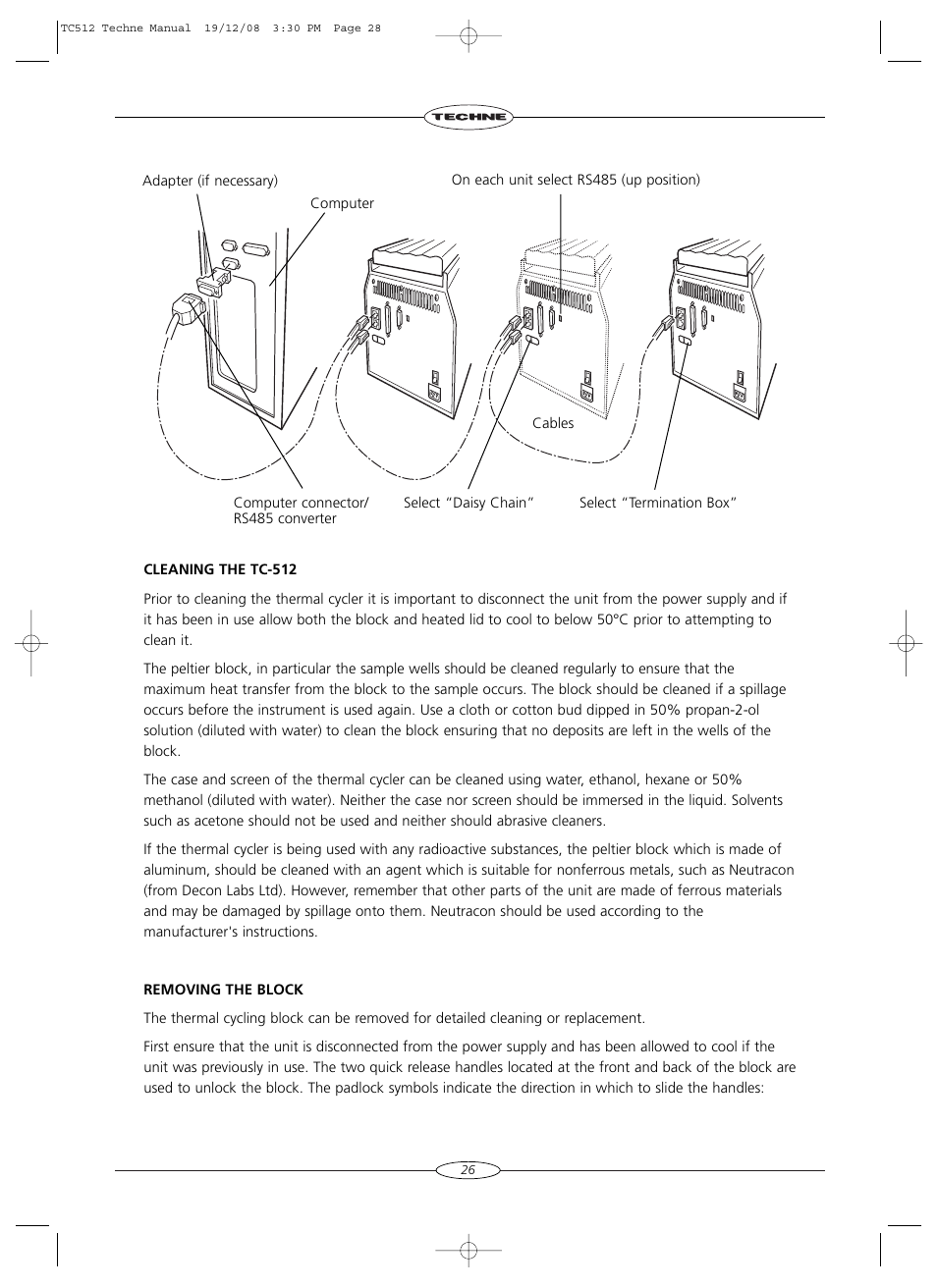 Techne TC-512 User Manual | Page 28 / 56