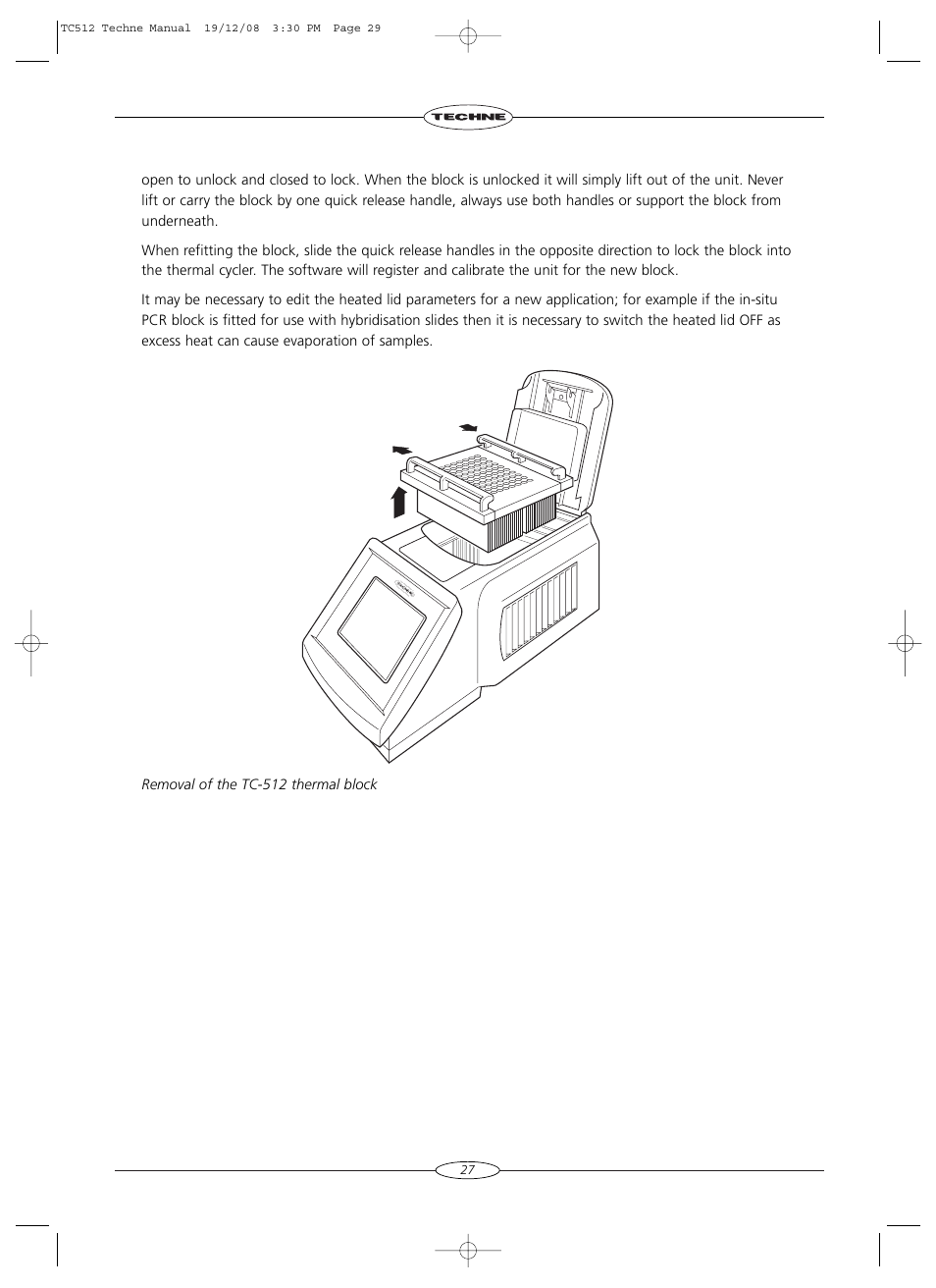 Techne TC-512 User Manual | Page 29 / 56