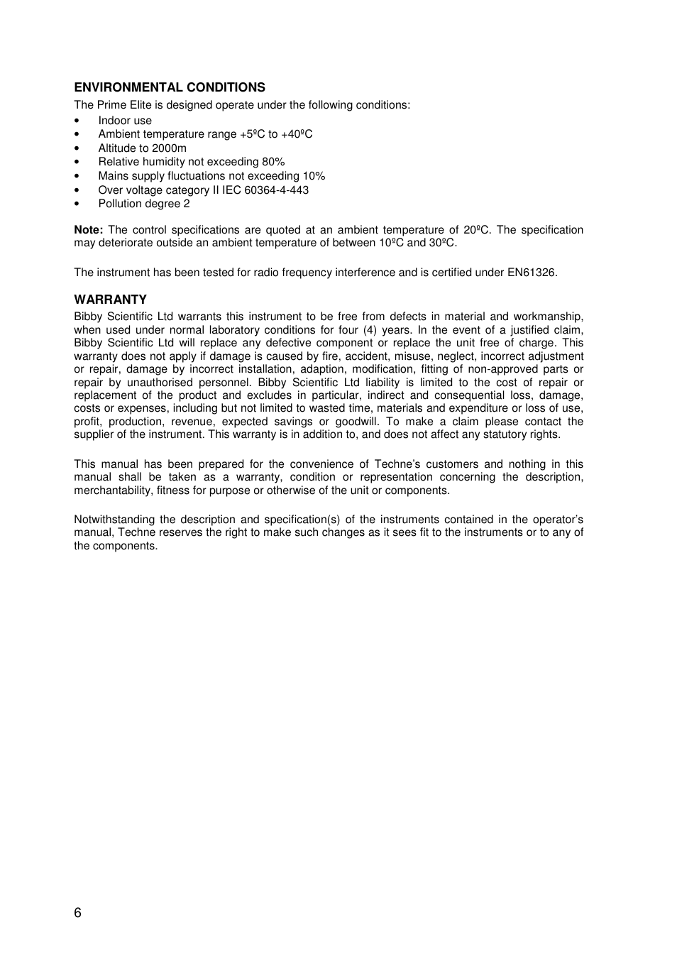 Techne Prime Elite User Manual | Page 8 / 69