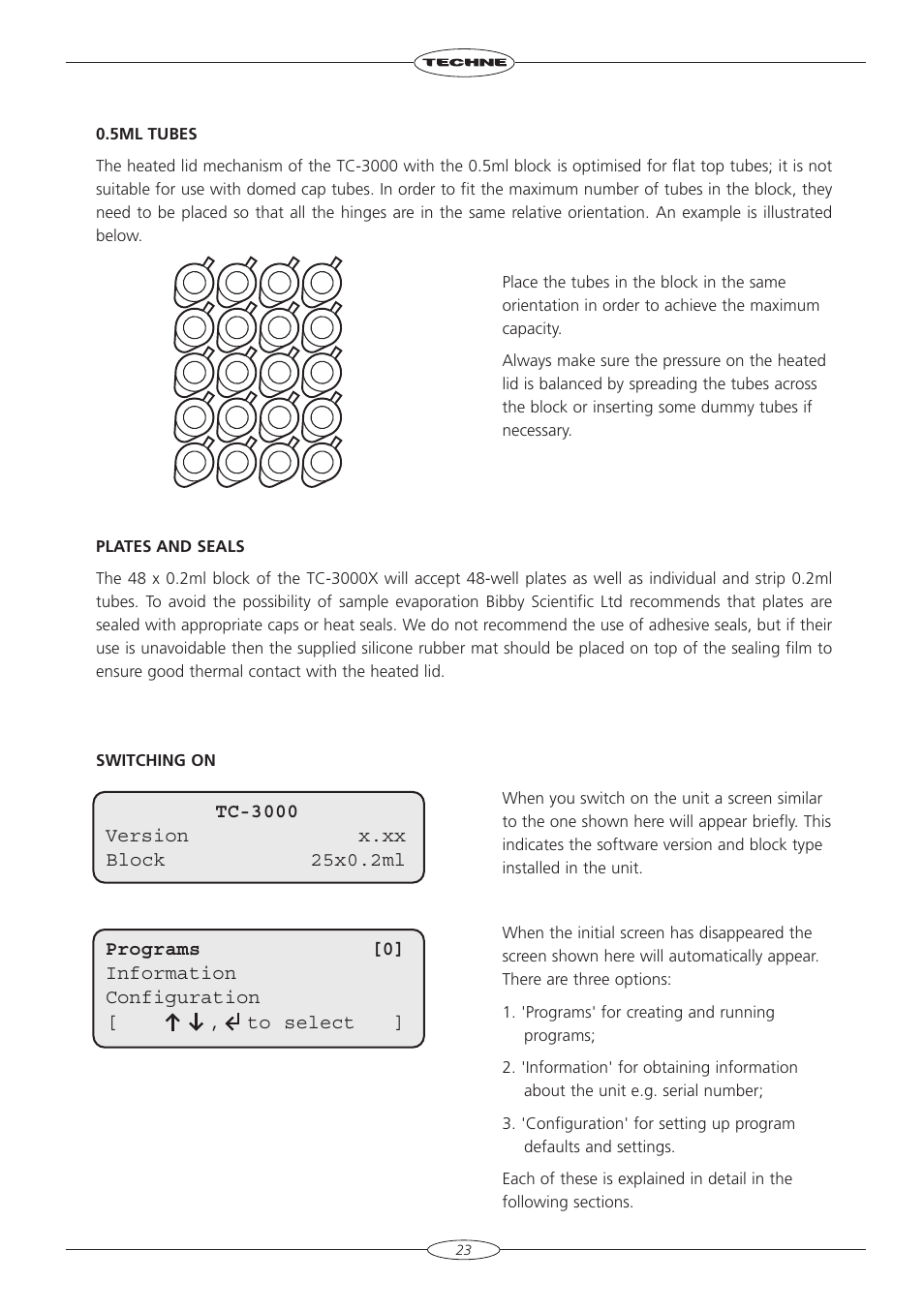 Techne TC-3000X User Manual | Page 25 / 55