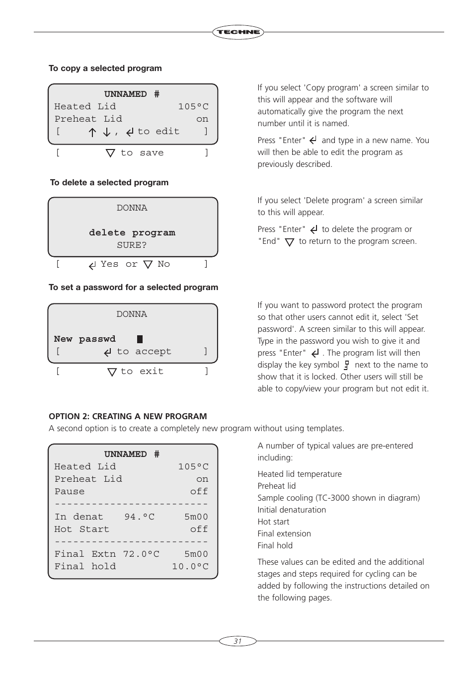 Techne TC-3000X User Manual | Page 33 / 55
