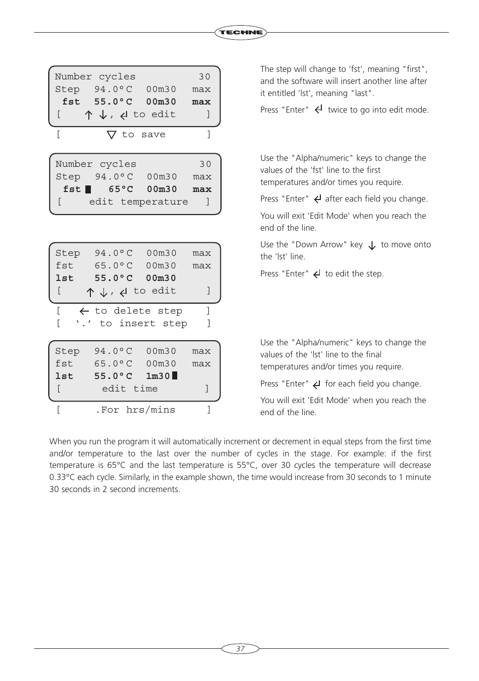 Techne TC-3000X User Manual | Page 39 / 55