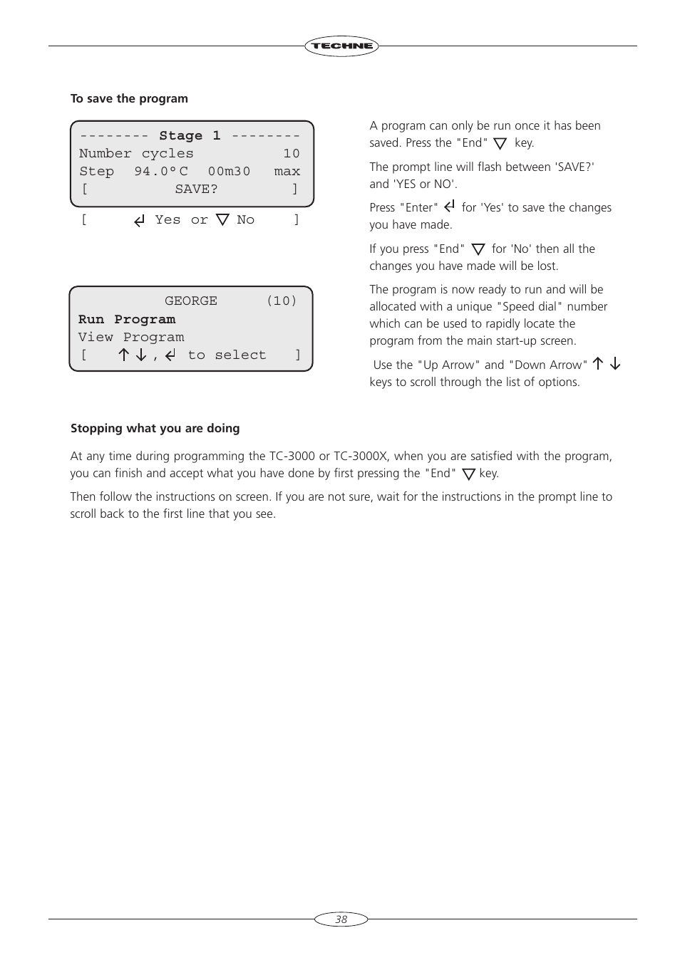 Techne TC-3000X User Manual | Page 40 / 55