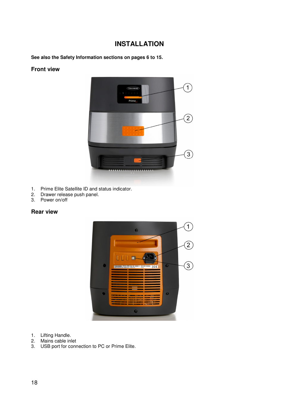Installation | Techne Prime Elite Satellite User Manual | Page 18 / 45