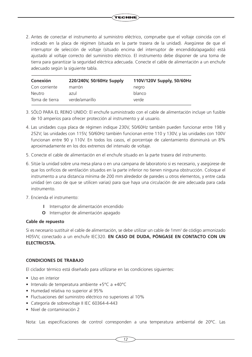 Techne TC-4000 User Manual | Page 14 / 52