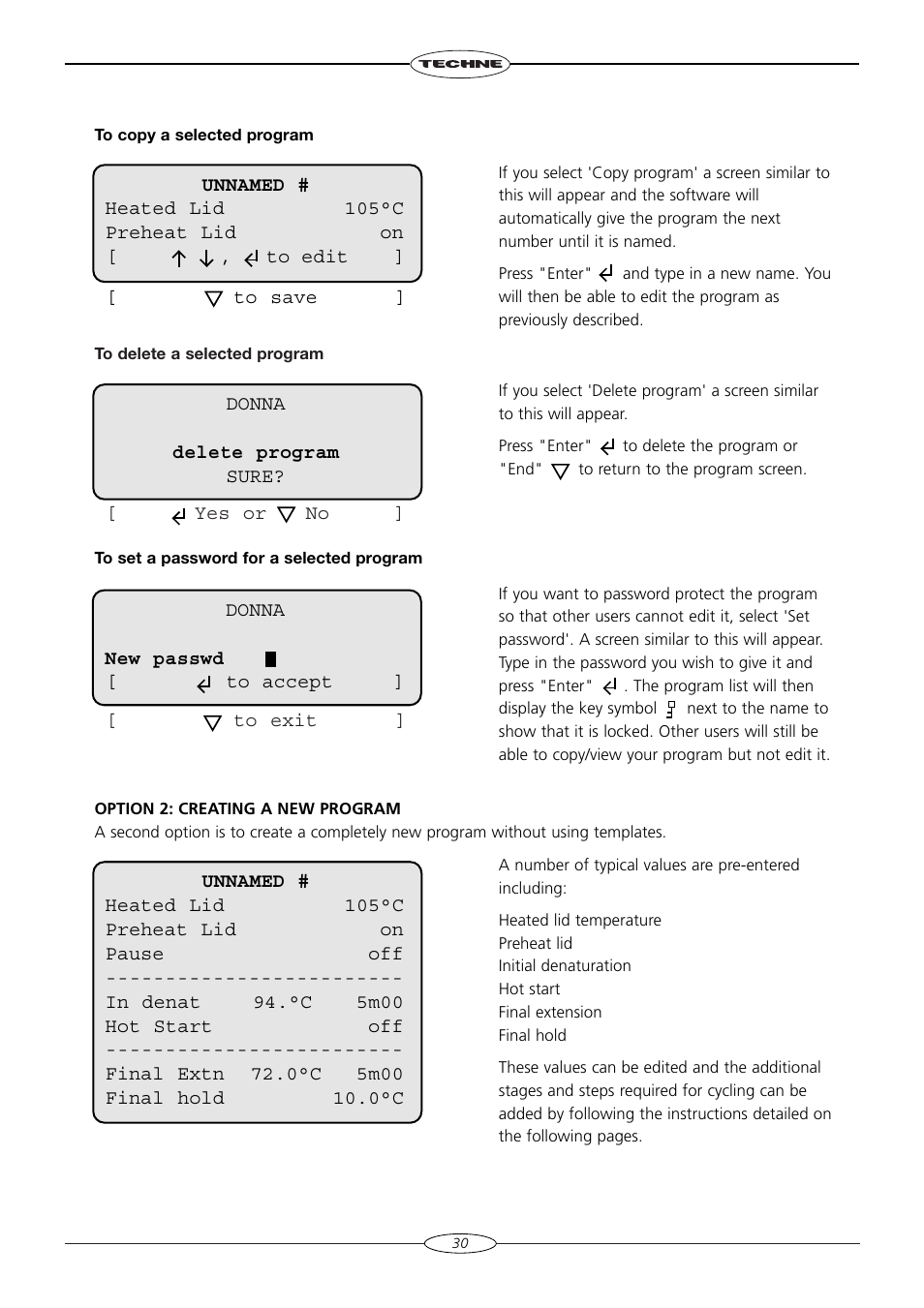 Techne TC-4000 User Manual | Page 32 / 52