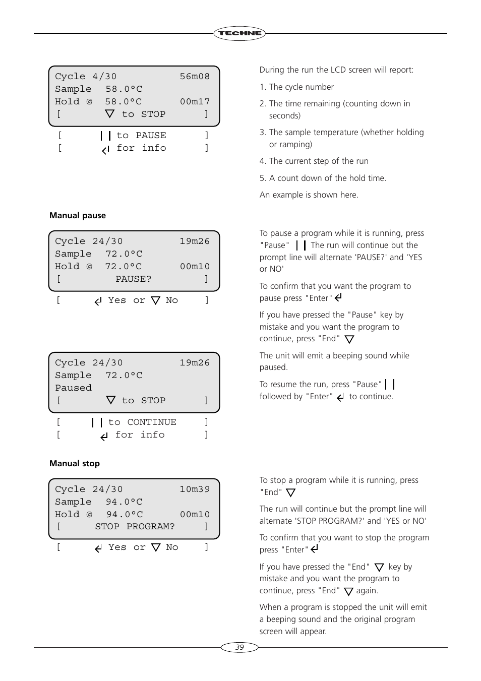 Techne TC-4000 User Manual | Page 41 / 52