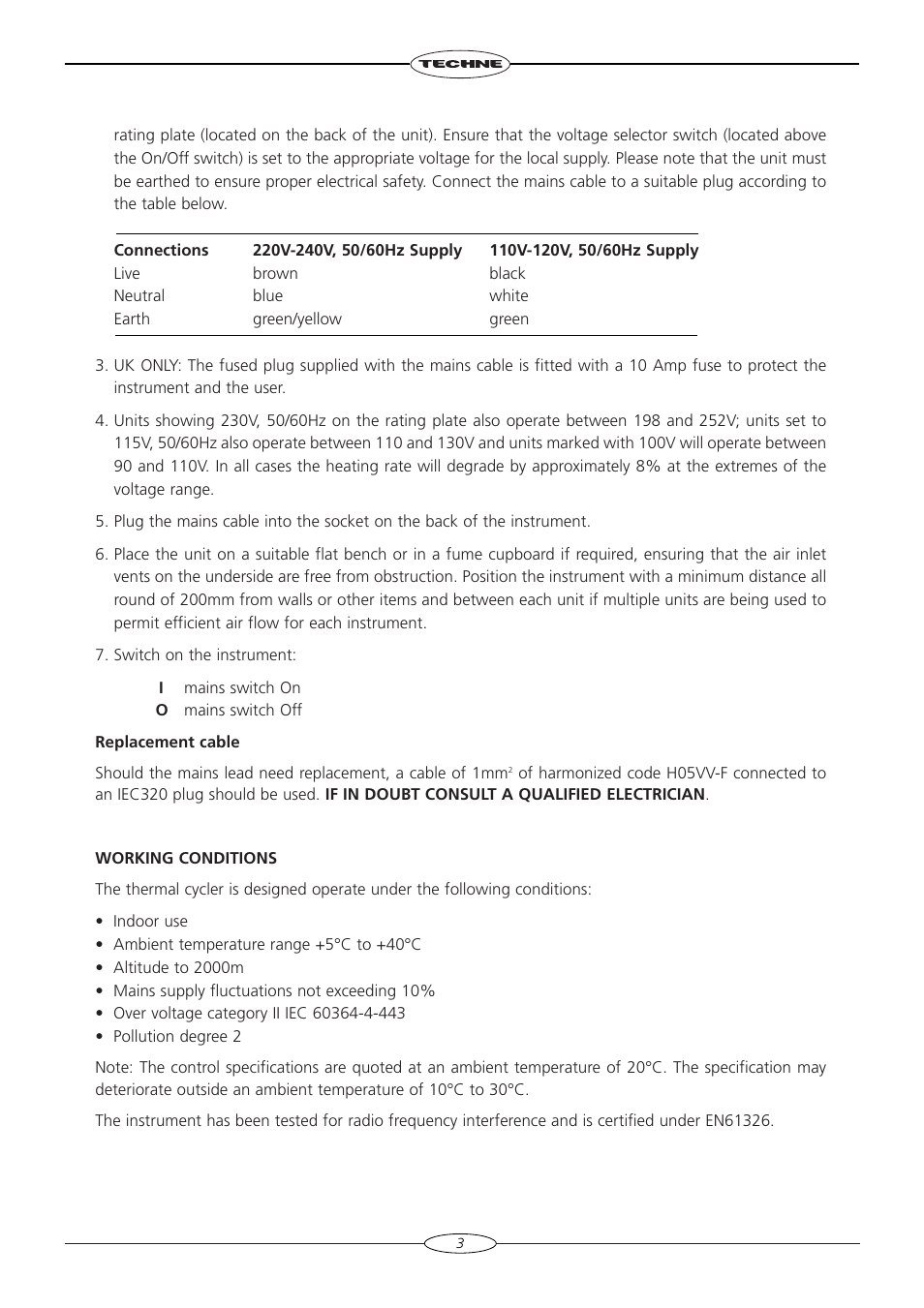 Techne TC-4000 User Manual | Page 5 / 52