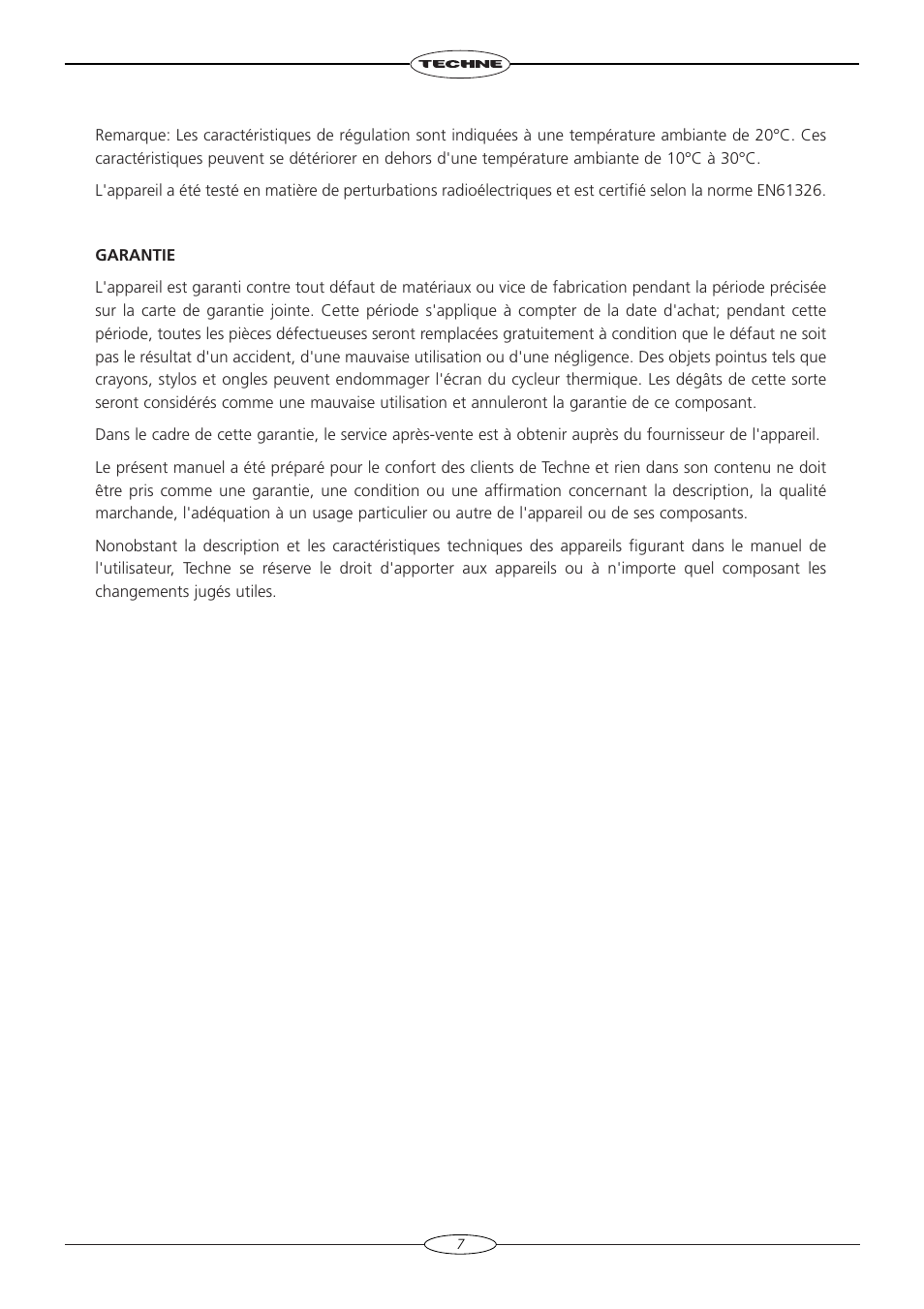 Techne TC-4000 User Manual | Page 9 / 52