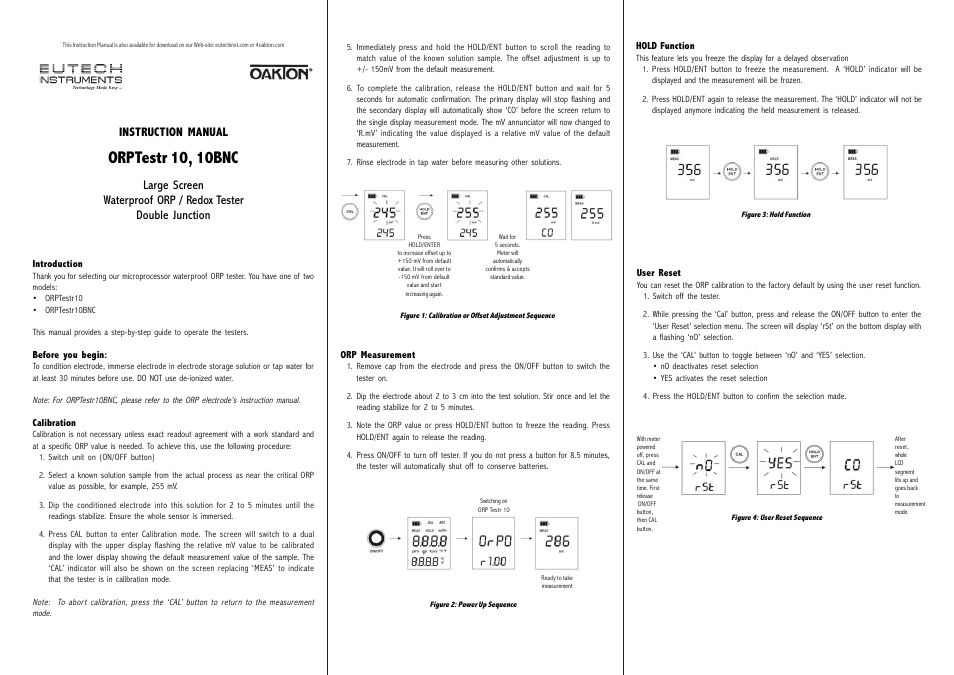 Thermo Fisher Scientific ORPTestr 10/10 BNC User Manual | 2 pages