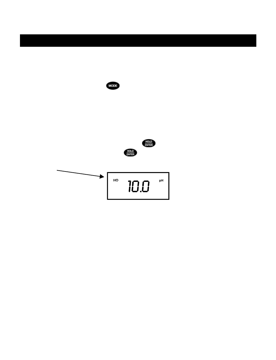 Measurement, Taking measurements, Holding & releasing a reading | Thermo Fisher Scientific Eutech pH 5/6 Plus & Ion 6 Plus (New version R1.1, SN >797406) User Manual | Page 17 / 23