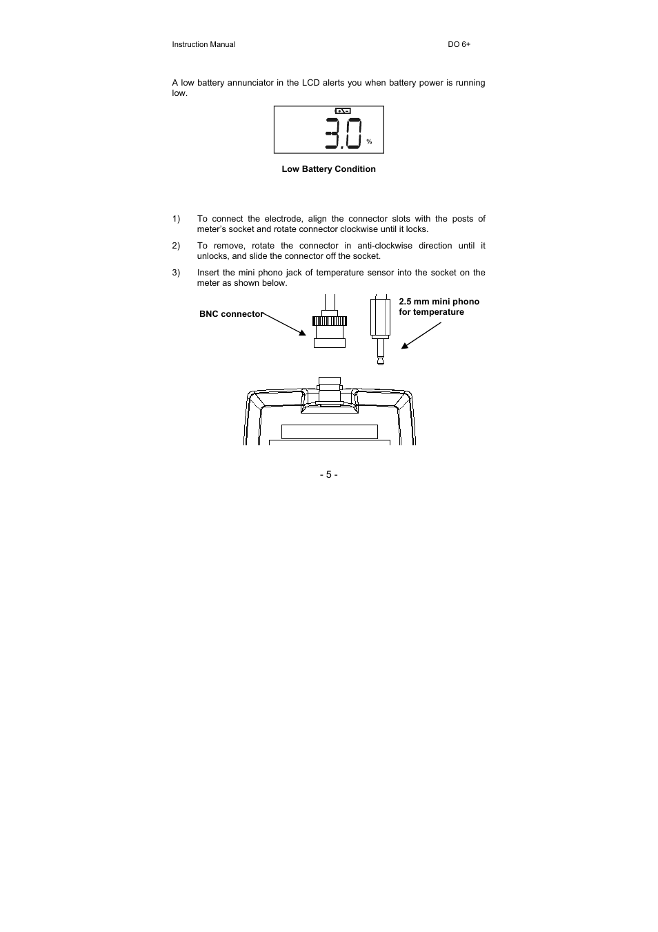 Thermo Fisher Scientific Eutech DO 6 Plus User Manual | Page 11 / 48