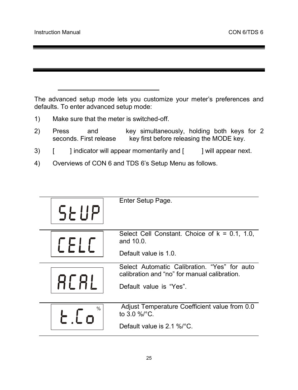 Thermo Fisher Scientific EcoScan CON 6 & TDS 6 User Manual | Page 29 / 56