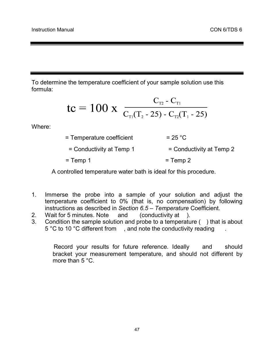 Thermo Fisher Scientific EcoScan CON 6 & TDS 6 User Manual | Page 51 / 56