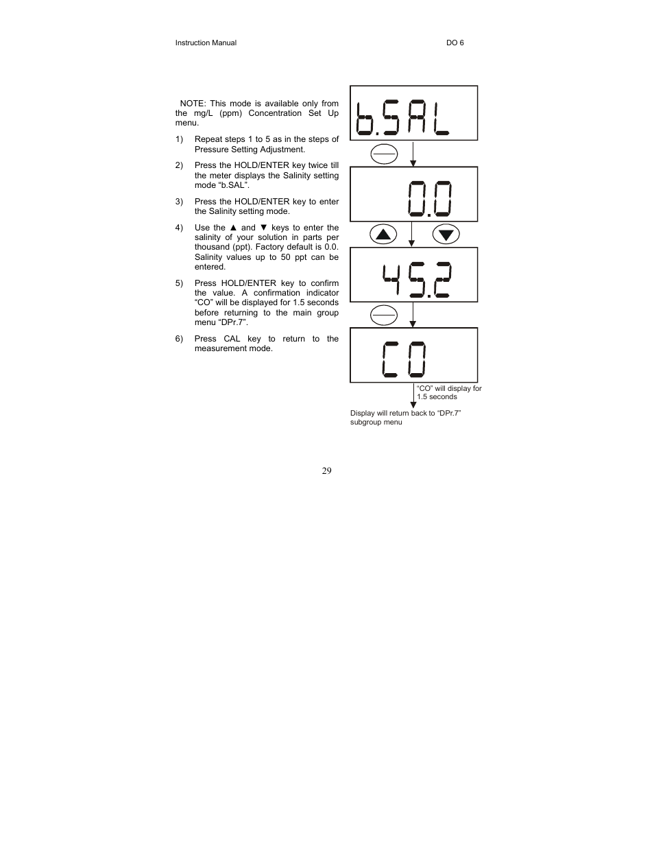 Thermo Fisher Scientific EcoScan DO 6 User Manual | Page 37 / 80