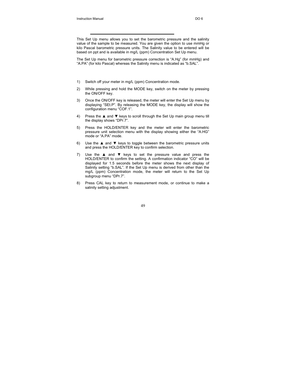 Thermo Fisher Scientific EcoScan DO 6 User Manual | Page 57 / 80