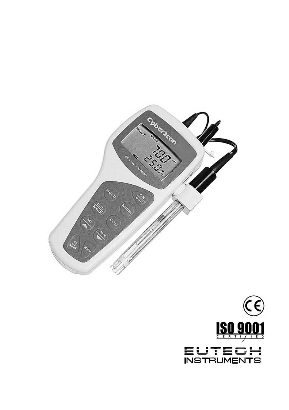 Thermo Fisher Scientific CyberScan pH 10/pH 100 User Manual | 67 pages