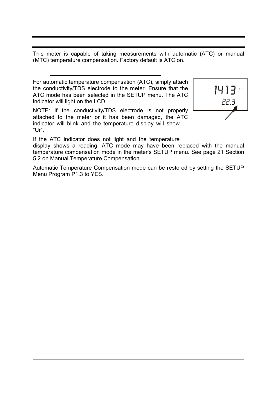 5 measurement | Thermo Fisher Scientific CyberScan CON 11/CON 110 User Manual | Page 24 / 80