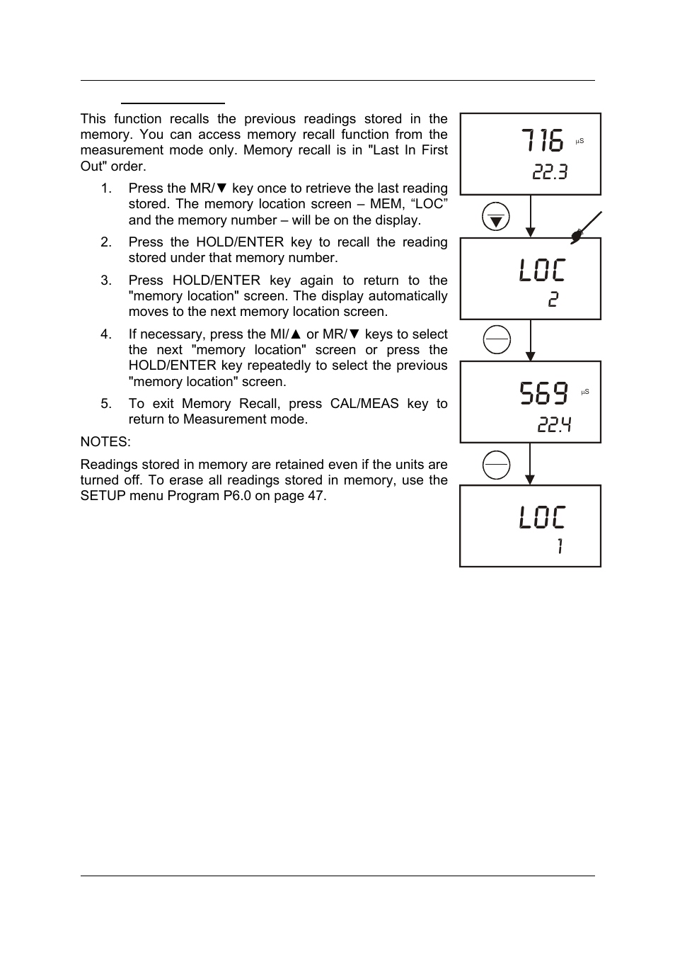 Thermo Fisher Scientific CyberScan CON 11/CON 110 User Manual | Page 31 / 80