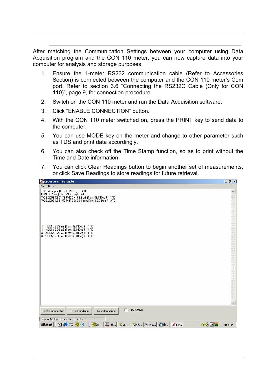 Thermo Fisher Scientific CyberScan CON 11/CON 110 User Manual | Page 67 / 80