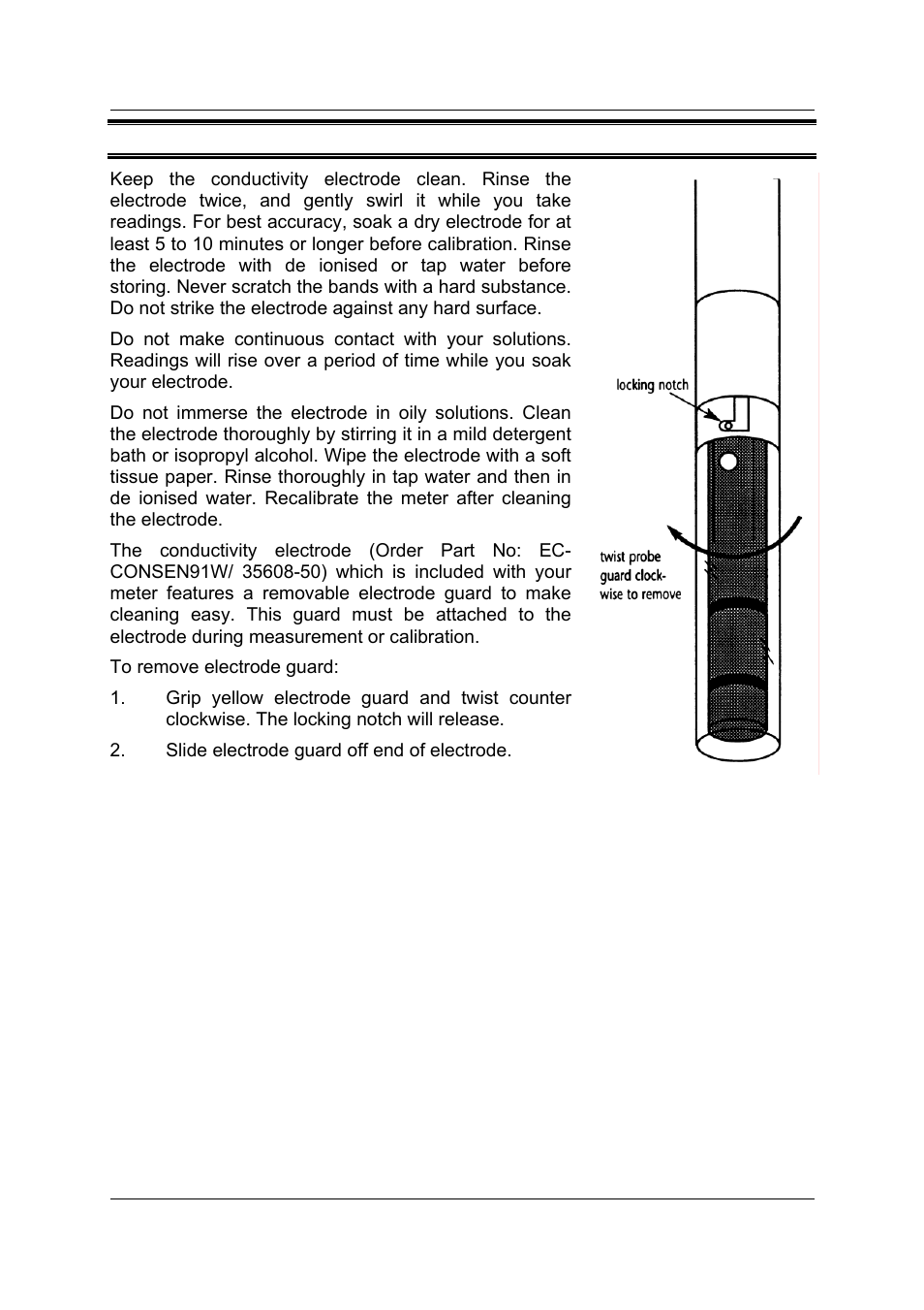 Thermo Fisher Scientific CyberScan CON 11/CON 110 User Manual | Page 69 / 80