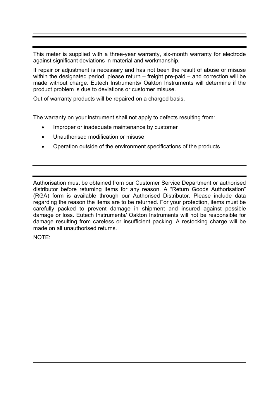 Thermo Fisher Scientific CyberScan CON 11/CON 110 User Manual | Page 79 / 80