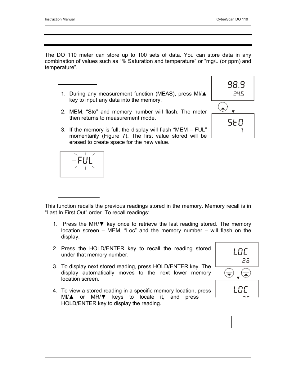 Thermo Fisher Scientific CyberScan DO 110 User Manual | Page 19 / 60