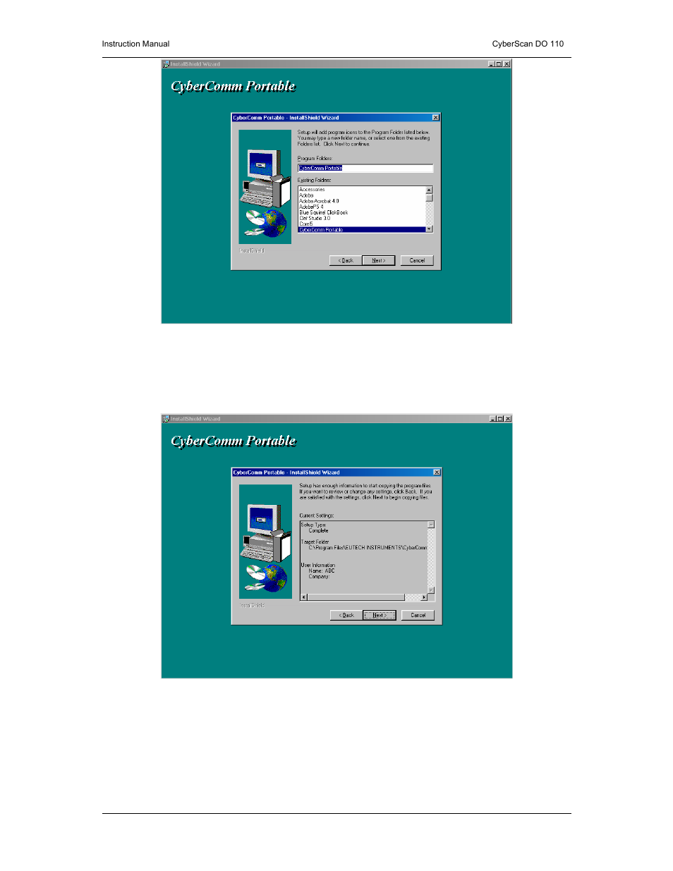 Thermo Fisher Scientific CyberScan DO 110 User Manual | Page 44 / 60