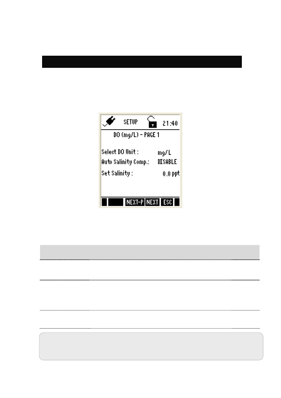 O2 mg/l (ppm) – do concentration setup, Part b – concentration (mg/l) (ppm) mode | Thermo Fisher Scientific CyberScan DO 600 User Manual | Page 115 / 127