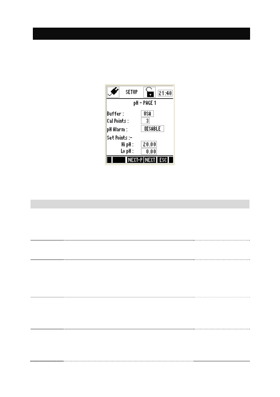 Ph setup | Thermo Fisher Scientific CyberScan DO 600 User Manual | Page 51 / 127