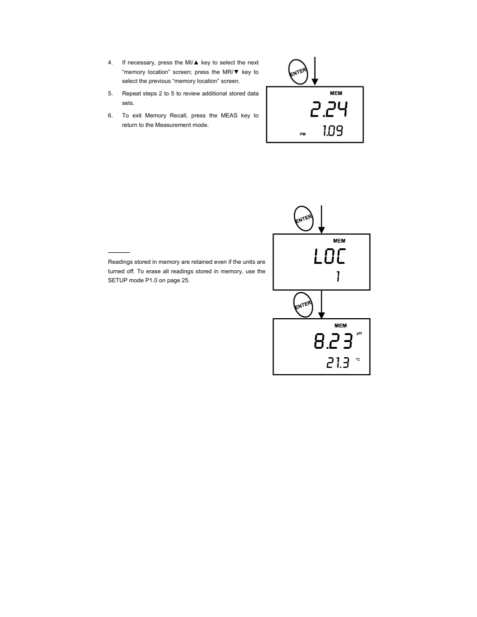 Thermo Fisher Scientific CyberScan pH 300/310 User Manual | Page 23 / 52