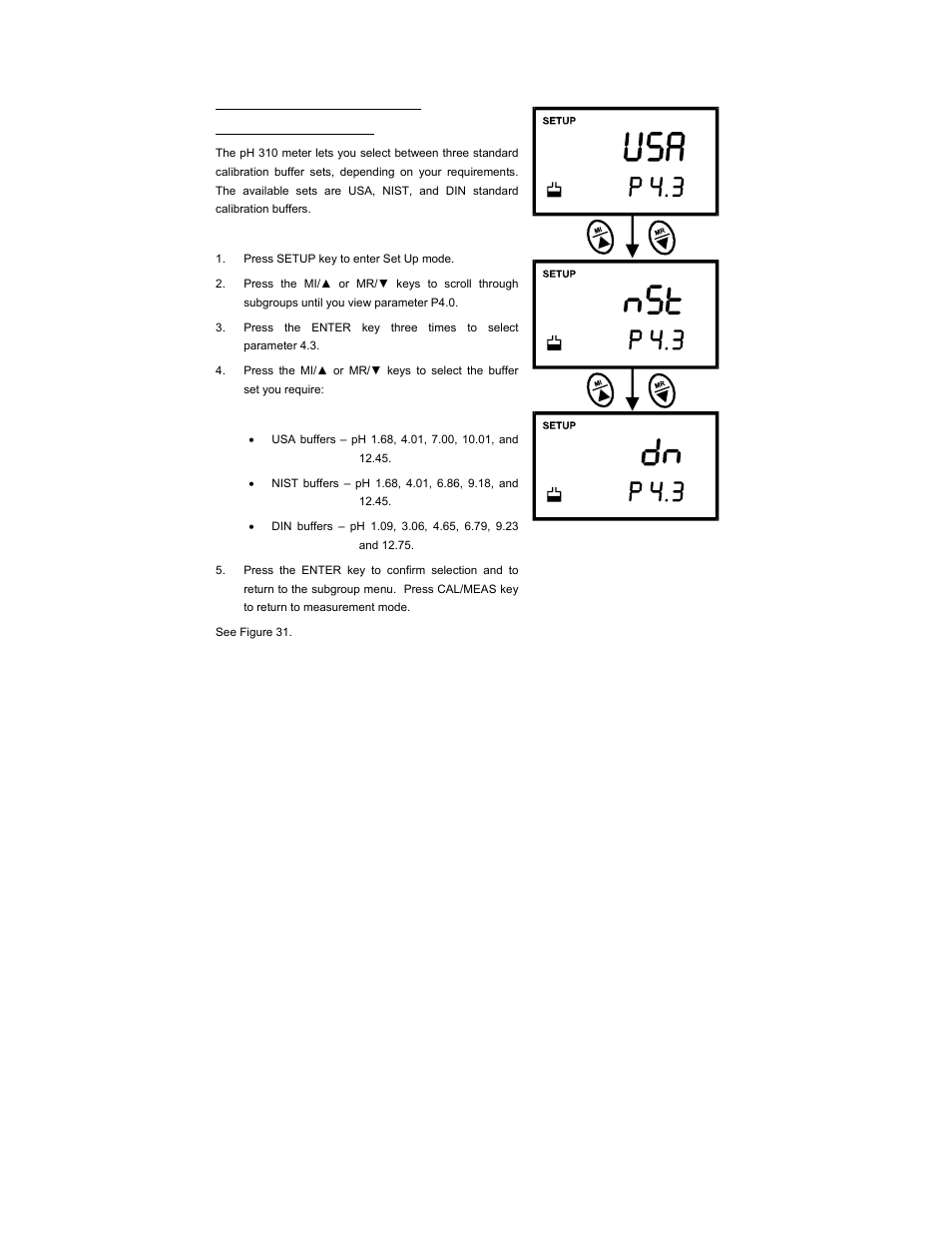 Thermo Fisher Scientific CyberScan pH 300/310 User Manual | Page 35 / 52