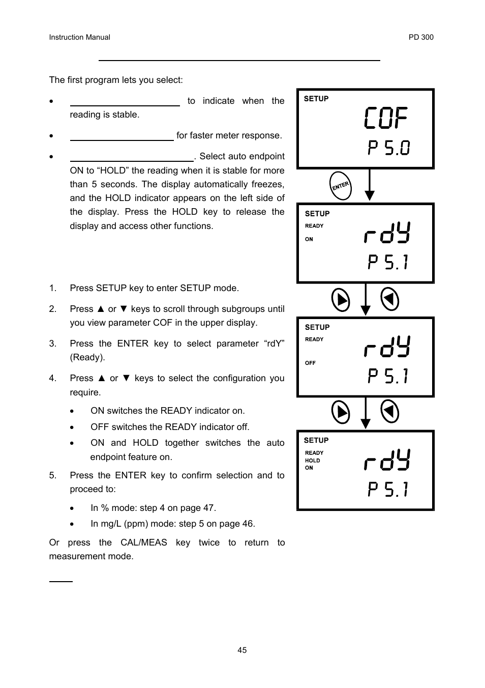 Thermo Fisher Scientific CyberScan PD 300 User Manual | Page 50 / 76