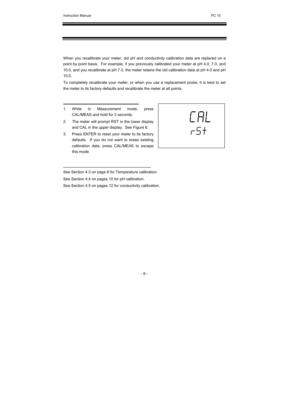 Thermo Fisher Scientific CyberScan PC 10 User Manual | Page 10 / 31