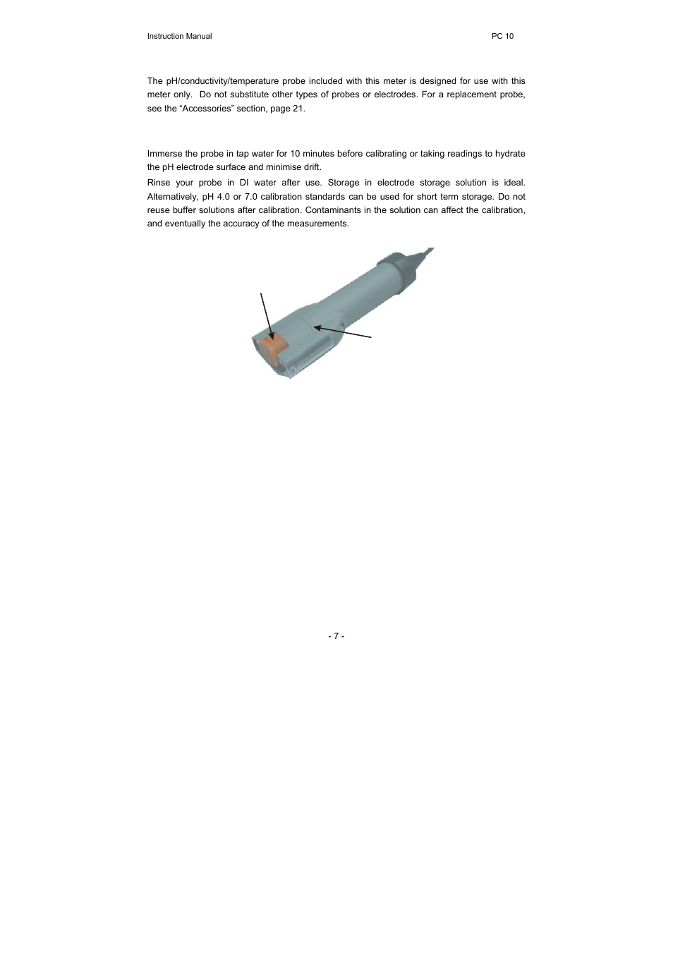 Thermo Fisher Scientific CyberScan PC 10 User Manual | Page 11 / 31