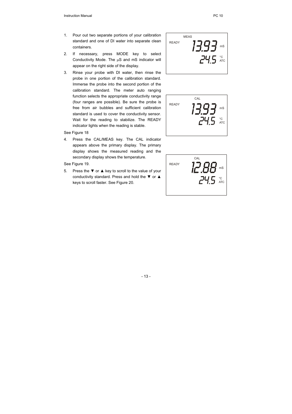 Thermo Fisher Scientific CyberScan PC 10 User Manual | Page 17 / 31