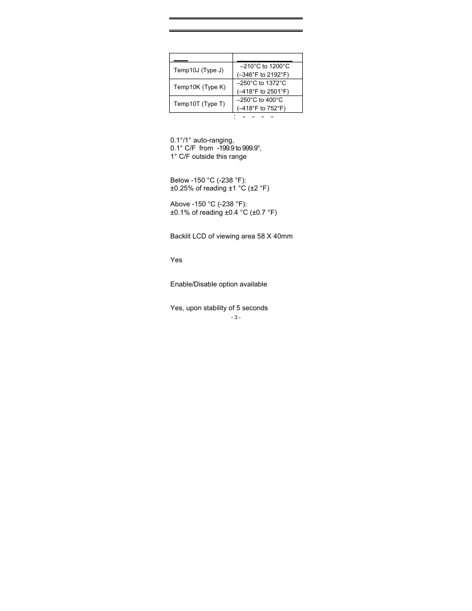 Thermo Fisher Scientific Thermo Scientific Temp 10 JKT Series User Manual | Page 6 / 28